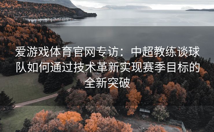 爱游戏体育官网专访：中超教练谈球队如何通过技术革新实现赛季目标的全新突破